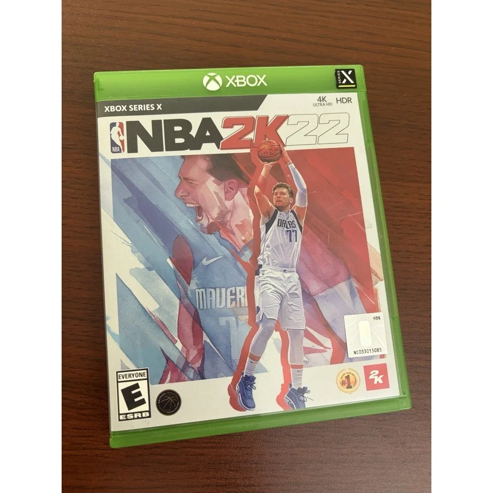NBA 2K22 - Xbox Series X Video Game Luka Doncic Mavs Cover